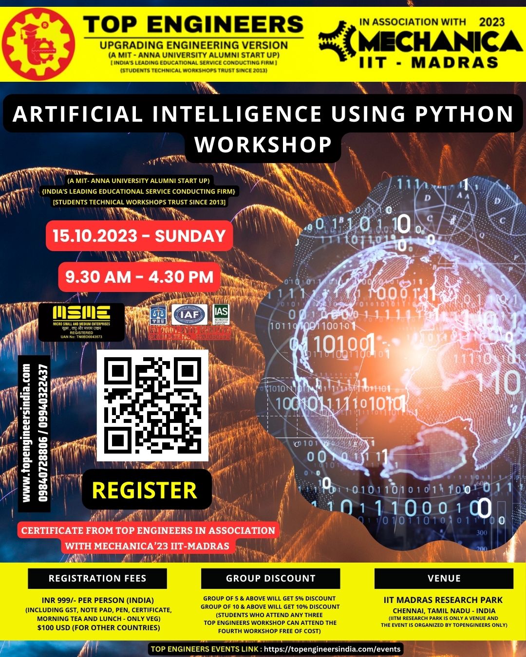 Artificial Intelligence using Python Workshop 2023