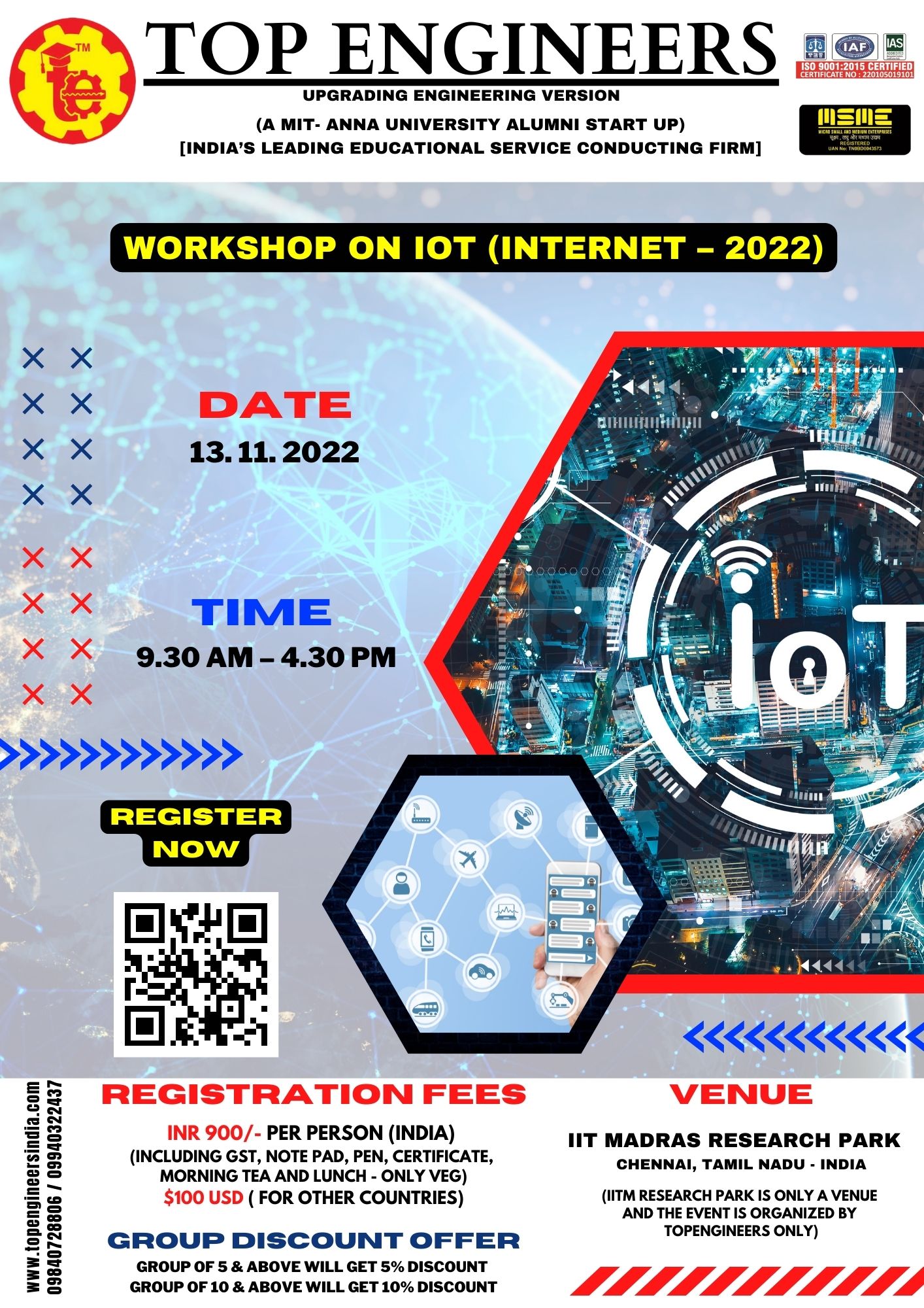 Workshop on IoT (Internet - 2022)
