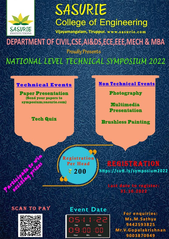 National Level Technical Symposium 2022