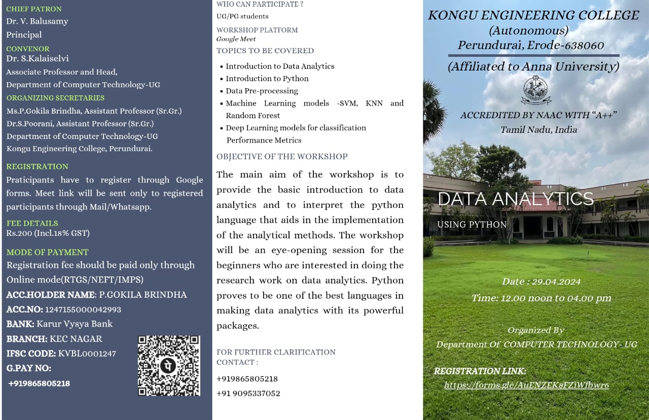 Workshop on Data Analysis using Python 2024