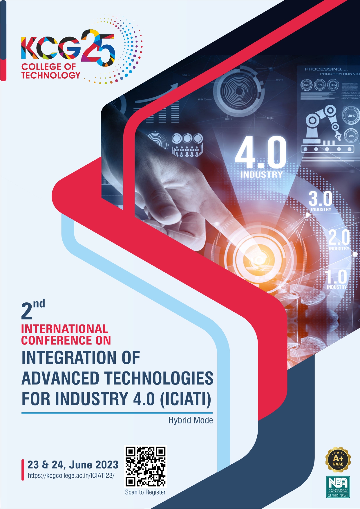Second International Conference on Integration of Advanced Technologies for Industry 4.0 - (ICIATI 2023)
