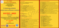 International Conference on Emerging Trends in Engineering and Technology ICETET 2023 International Conference Poster