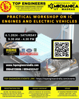 Practical Workshop on IC Engines and Electric Vehicles 2024 Workshop Poster