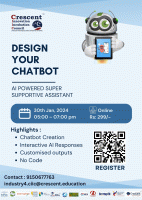 Design Your Chatbot 2024 Workshop Poster