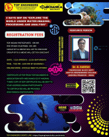 2 Days SDP on Explore the World Under Water-imaging, Processing and Analysis 2024 Student Development Program Poster