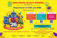 Qevra-26 State Level Technical Carnival Poster