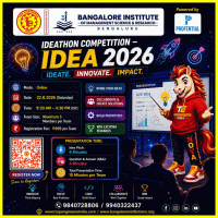 Ideathon Competition - Idea 2026 Idea Contest Poster