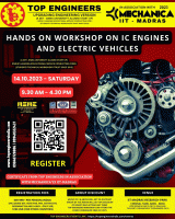 Hands on Workshop on IC Engines and Electric Vehicles 2023