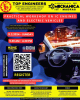 Practical Workshop on IC Engines and Electric Vehicles 2024 Workshop Poster