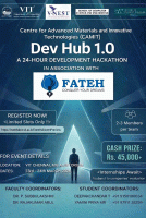 Dev hub 1.0 Hackathon Poster
