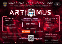 ARTIMUS 2024 National Level Technical Symposium Poster