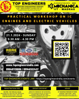 Practical Workshop on IC Engines and Electric Vehicles 2024 Workshop Poster