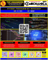 Python Programming Workshop 2024 Workshop Poster