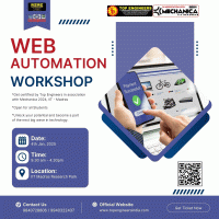 Web Automation Workshop 2025 Workshop Poster