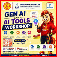Gen AI and AI Tools Workshop 2026 venue Poster