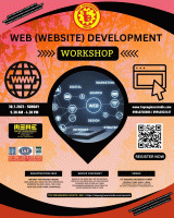 WEB (Website) Development Workshop 2023 Workshop Poster
