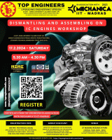 Dismantling and Assembling on IC Engines Workshop 2024 Workshop Poster