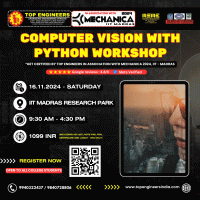 Computer Vision with Python Workshop 2024 Workshop Poster
