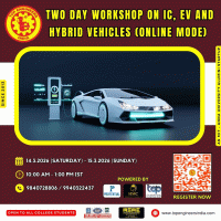 Two Day Workshop on IC, EV and Hybrid Vehicles (Online Mode) 2026 online Poster