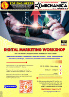 Digital Marketing Workshop 2024 Workshop Poster