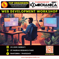Web Development Workshop 2025 Workshop Poster