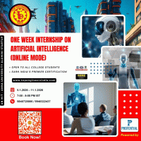 One Week Internship on Artificial intelligence (online Mode) 2026