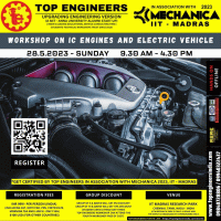 Workshop on IC Engines and Electric Vehicle 2023 Workshop Poster