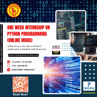 One Week Internship on Python Programming 2025
