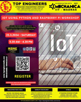 IoT using Python and Raspberry Pi Workshop 2024 Workshop Poster