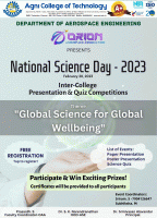 Science Day Celebration 2023 Technical Symposium Poster