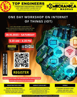 One Day Workshop on Internet of Things (IoT) 2023