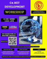 C#.net Development Workshop 2024 Workshop Poster