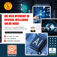 One Week Internship on Artificial intelligence (online Mode) 2025
