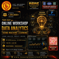 Two Day Online Workshop Data analytics using Machine Learning Workshop 2026 online Poster