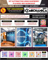 IoT Automation using Raspberry Pi and Node-Red Workshop 2024 Workshop Poster
