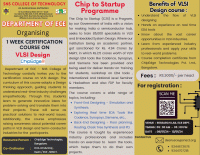 1 week Certification course on VLSI 2024 Workshop Poster