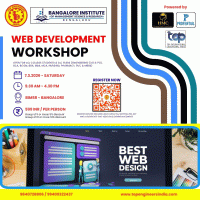 Web Development Workshop 2026 venue Poster