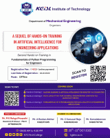 Two Days Hands-on Training in Fundamentals of Python Programming for Engineers 2022 Hands-on Training Poster