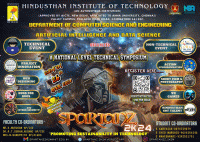 SPARTANZ 2K24 National Level Technical Symposium Poster