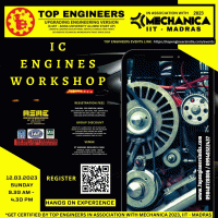 IC ENGINES WORKSHOP 2023 Workshop Poster