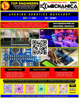 Arduino Robotics Workshop 2024 Workshop Poster