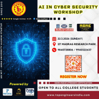 AI in Cyber Security Workshop 2026 venue Poster