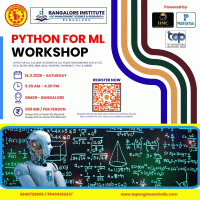 Python for ML Workshop 2026 venue Poster