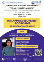 IOS APP DEVELOPMENT BOOTCAMP 2023 Hands-on Workshop Poster