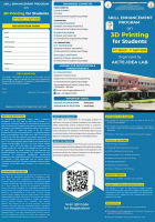 3D Printing for Students 2023 Training Program Poster