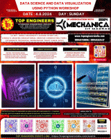 Data Science and Data Visualization using Python Workshop 2024 Workshop Poster