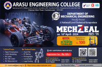 MECHZEAL 2K24 National Level Technical Symposium Poster