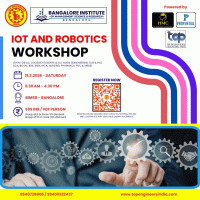 IoT and Robotics Workshop 2026 venue Poster