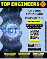 IoT using Python and Raspberry Pi Workshop 2023 Workshop Poster