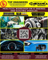 Practical Workshop on IC Engines and Electric Vehicles 2023 Workshop Poster
